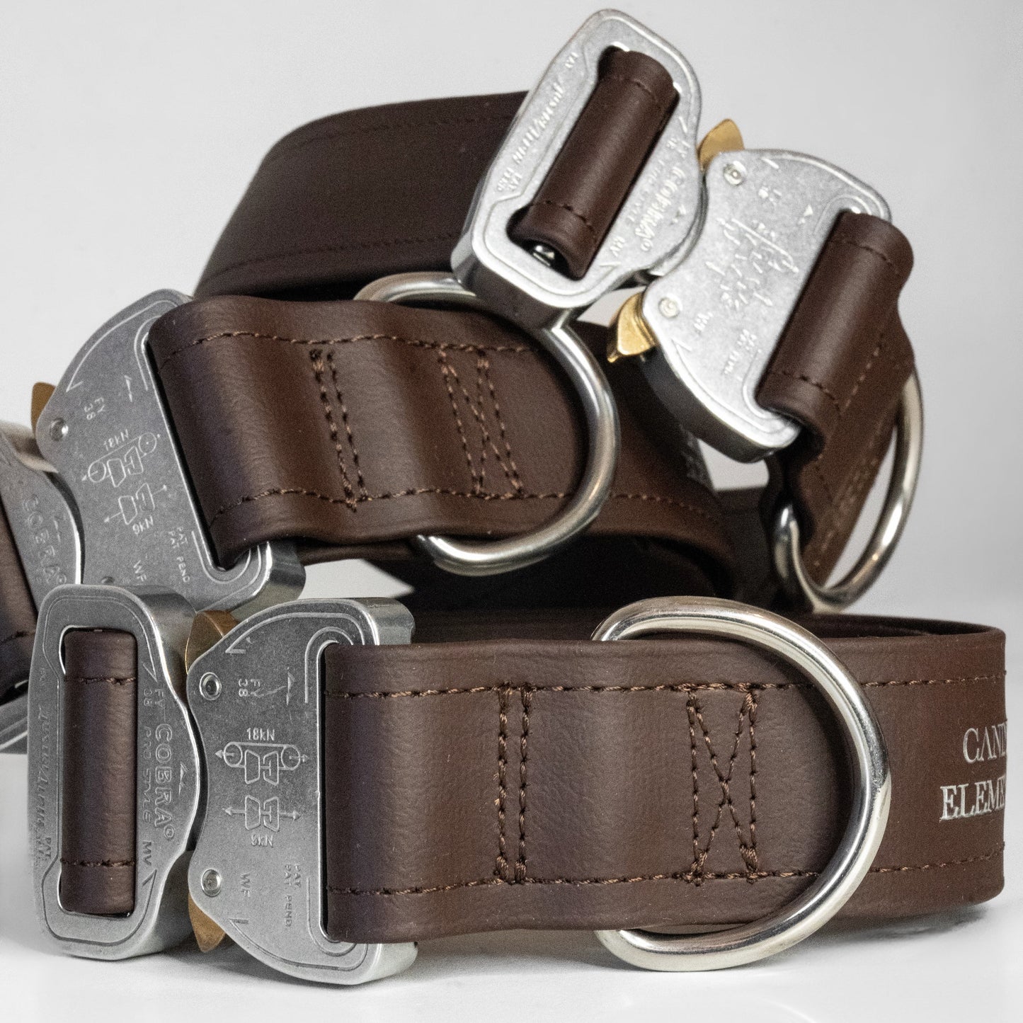 SAFETY Eco Halsband - ESPRESSO